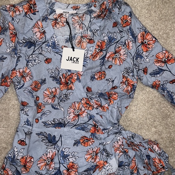 Jack by bbdakota NWT women’s top sz small color blue - Picture 3 of 7